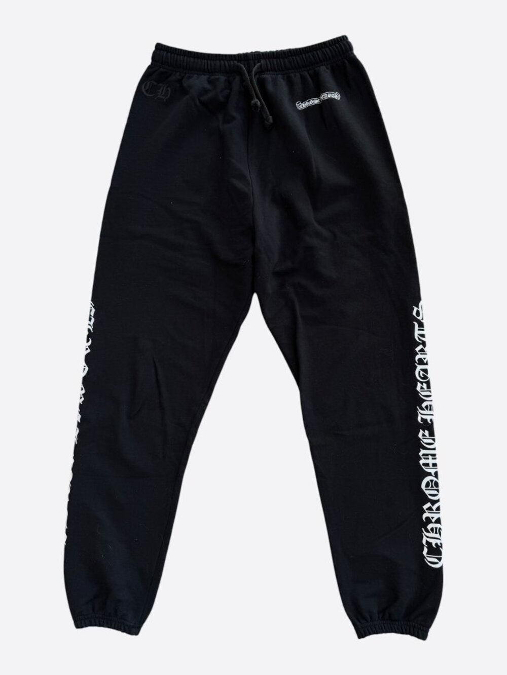 Chrome Hearts Black & White Logo Sweatpants